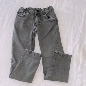 H&M soft green skinny chino jean